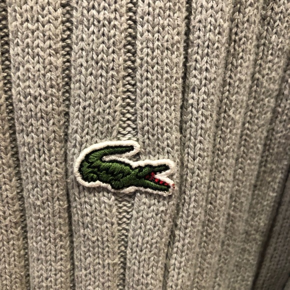 Lacoste classic zip cardigan with alligator logo - Picture 2 of 6